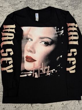 Halsey Love and Power Tour 2022 Long Sleeve Band Merch Shirt Size Large